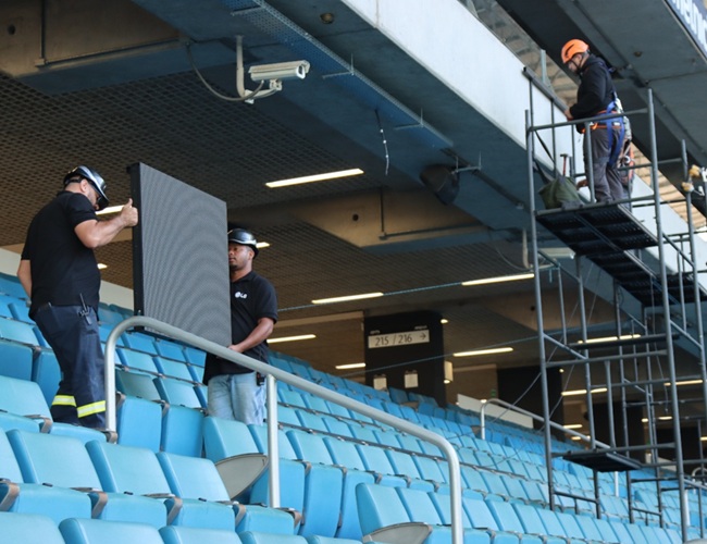 LG Ring LED digitaliza comunicação visual da Arena do Grêmio com experiência 360º